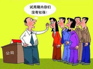 試用期不交社保違法嗎